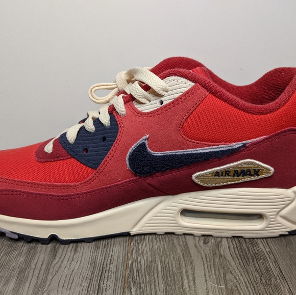 Nike Air Max 90 "Varsity Pack" Chenille Swoosh - Picture 8 of 8